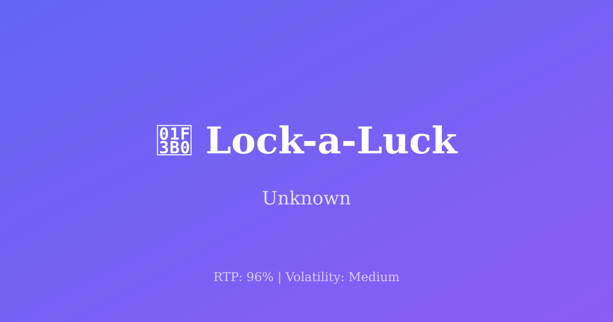 Lock-a-Luck